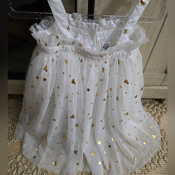 GAP White and Gold Kids Sandals - Picture 3 of 7